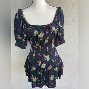 FOR LOVE & LEMONS MINI DRESS Size Medium